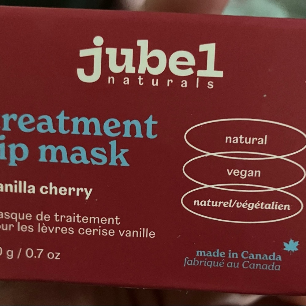Vanilla Cherry Lip Mask - Red